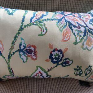 Modern Southern Home Reversible Print Lumbar Pillow 19" x 13"